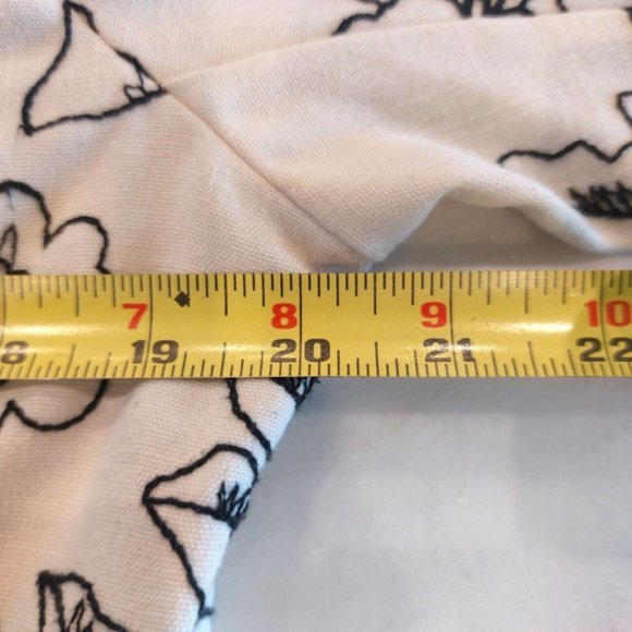 Draper & Damon's‎ Petite Womens White Black Floral Jacket Size PM - Picture 6 of 8